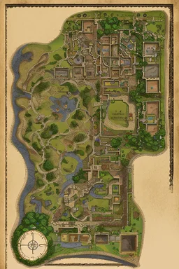 battle map dnd victorian city