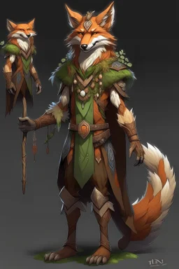 fox humanoid druid dnd