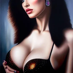 Ultra detailed fullbody Portrait in oil on canvas of beautiful busty punk Julie(heavy metal 2000),extremely detailed digital painting,ultrarealistic skin,intense stare, extremely detailed face, crystal clear eyes, mystical colors ,perfectly centered image, perfect composition, rim light, beautiful lighting,masterpiece ,8k, stunning scene, raytracing, anatomically correct, in the style of Simon Bisley and uncannyknack and Ohrai Noriyoshi and robert e howard and Steve Jung.