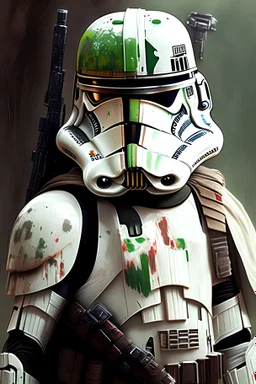 stormtrooper merged with boba fett