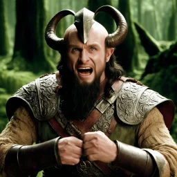 [photo from Pan's Labyrinth (2006)] Conan was quick to laugh quick and terrible in his wrath. He was a valiant trencherman, and strong drink was a passion and a weakness with him. His fine ring-mail which sheathed his arms and leg; the blade at his girdle was a great broadsword; and his scarlet cloak could have been spun nowhere but in Ophir.