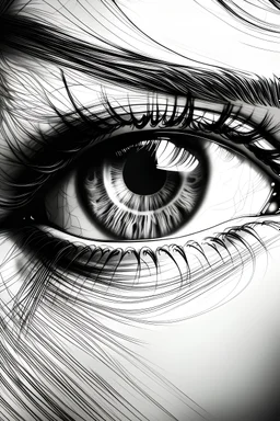 hunter eyes drawn