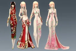 Women, Design by BiliBili, very detailed, 16k