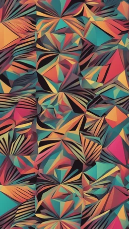 psychedelic geometric pattern