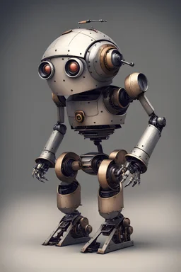 a small medieval robot
