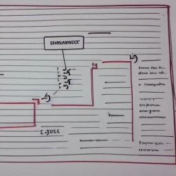 Diagram sentences schemas non linear glyphs