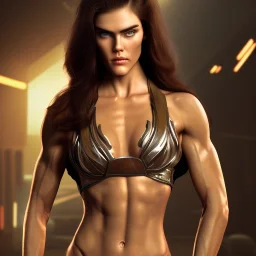 hilary rhoda bodybuilder star wars, movie still bluray screengrab hdr