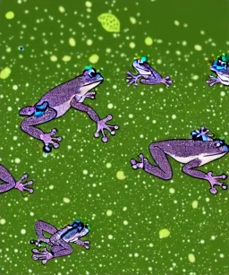 frogs falling from sky