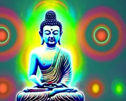 Buddha, bliss, hologram