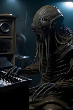 A dark creature that controls musical instruments and people's souls