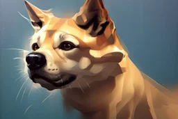 woxel doge by Phil hale