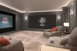 a dedicated home cinema room