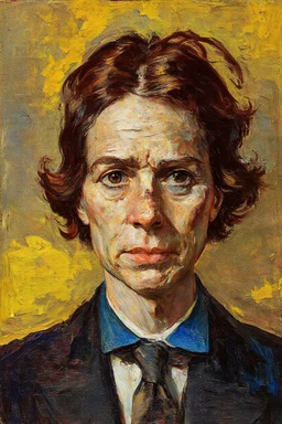 To be able to destroy with good conscience, to be able to behave badly and call your bad behavior “righteous indignation”—this is the height of psychological luxury, the most delicious of moral treats; Expressionism
