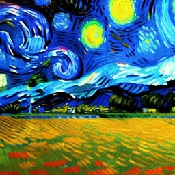 Dibujo al oleo de una cigüeña estilo Vincent van Gogh 8k