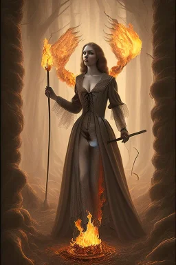 burn it to the ground, a Salem witch saga, brimstone dark horror