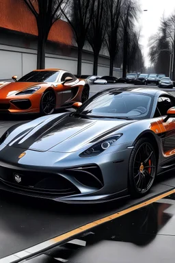 two different cars cheap expensive