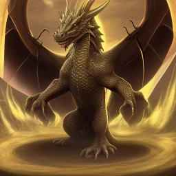 This dragon has 4 horns pointing foward. Its neck is short; Its snout is vertically tall, wide, short, and smooth. Its teeth are short. It has rounded claws, frills, and soft scales. Its tail is medium length and very wide.