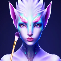 Wearing make up avatar in pandora