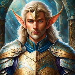 Closeup of an old, lightweight Mithril-Armor made by elves. No detailed background.Magical. Epic. Dramatic, highly detailed, digital painting, masterpiece