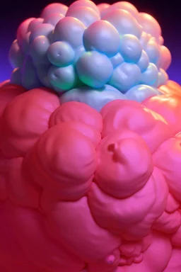 popcorn monster ,delicate colors in the foreground, full of details, smooth, light effect，vaporwave colorful, smooth, extremely sharp detail, finely tuned detail, ultra high definition, 8 k, unreal engine 5, ultra sharp focus