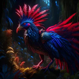 Cockatrice, FHD, detailed matte painting, deep color, fantastical, intricate detail, splash screen, complementary colors, fantasy concept art, 32k resolution trending on Artstation Unreal Engine 5, extremely high detail, studio lighting