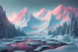 Arcticficial using only 16 colors and 4-bit resolution