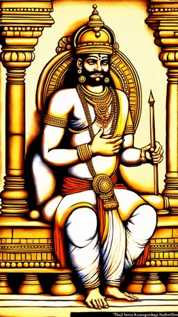 The King further quizzed him. Tenali then looked up and told the King that he was writing down the names of the biggest fools of the Vijayanagar Kingdom