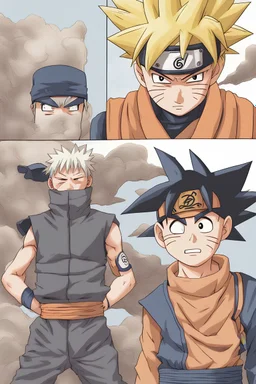 Goku and naruto