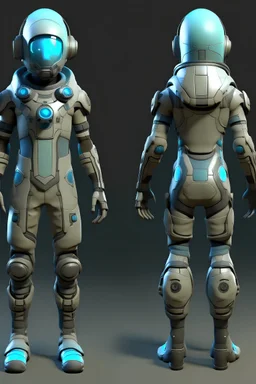 Humanoid character for the space game