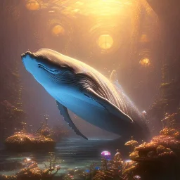 biomorphic whale morphed with electronic wiring and mixed with lighting, Nanopunk and Biopunk with cyberpunk look,golden hour,MTG, wonderful ambient colors, hyper realistic, unreal engine 5, 8k, uhd, art by Jarosław Jaśnikowski mixed with Sheila Martin mixed with Fletch mixed with Frank Sun mixed with Anna Dittmann mixed with Alena Aenami.