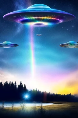 UFOS RAINBOWS