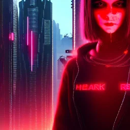  cyberpunk, darkred tones, Heart human, realistic,