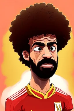 cartoon mo salah