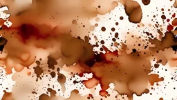 brown watercolor stain