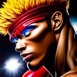 Ultra detailed fullbody Portrait in oil on canvas of Street Fighter- Oro,extremely detailed digital painting,ultrarealistic skin,intense stare, extremely detailed face, crystal clear eyes, mystical colors ,perfectly centered image, perfect composition, rim light, beautiful lighting,masterpiece ,8k, stunning scene, raytracing, anatomically correct, in the style of Simon Bisley and Ohrai Noriyoshi and robert e howard and Steve Jung and frank frazetta.