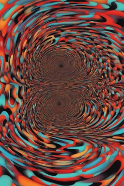 Cerebral vortex; abstract art