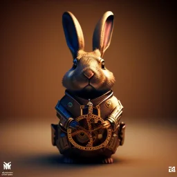 steampunk rabbit,steampunk style,shallow depth of field 50, macro lens, unreal engine 5, ultra detailed