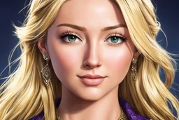 phoebe buffay in 8k 2D anime artstyle, close picture, intricate details, highly detailed, high details, detailed portrait, masterpiece,ultra detailed, ultra quality