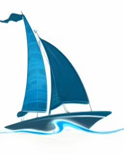 Sailboat vector art