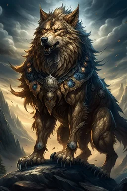 wolf god majestic