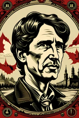 justin trudeau by shepard Fairey