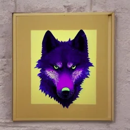 Purple wolf