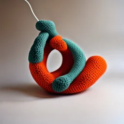 Crocheted Klein bottle