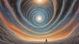 "Envisage a luminous, comic style backdrop of a swirling, effervescent galaxy. This interstellar panorama unfolds around an intriguing centerpiece: a hyper-detailed, colossal cerebrum, symbolizing the infinite potentials of the human mind. Light-years of pulsating stars, vibrant nebulae, and streaking comets interweave with neural pathways, creating a visually stunning fusion of art and science."