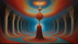 Surreal World || psychedelic surrealism in the styles of By Agostino Arrivabene and Patrick Arrasmith and Edward Wadsworth, expansive, imperial colors, cinematic, sharp focus, epic masterpiece