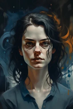 tales of dysphoria in a portrait