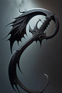 black big scythe