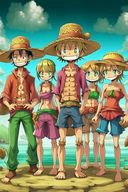 one piece straw hat pirates