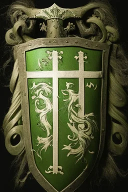 crusader holy light olive green dark medieval TambsTV knight coat of arms