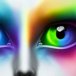Rainbow eyes